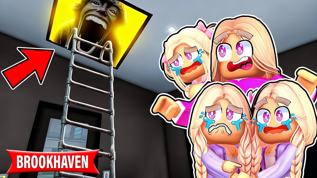 SCP 67 KID ZAMIESZKAŁ NA NASZYM STRYCHU na BROOKHAVEN w ROBLOX! 😱😱