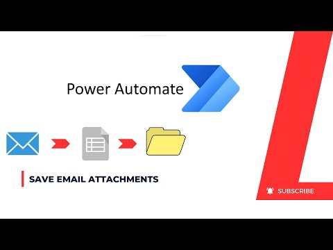 How to save Outlook Email attachments in local file using Power Automate Desktop