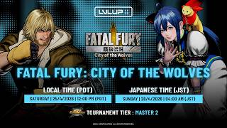 Lvl Up Expo 2026  Fatal Fury Cotw  Top 8