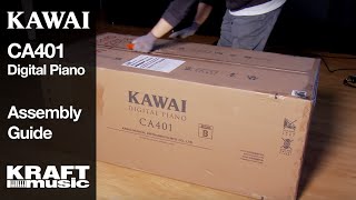 Kawai CA401 Concert Artist Digital Piano - Assembly Guide by Kraft Music 500 views 12 days ago 5 minutes, 24 seconds
