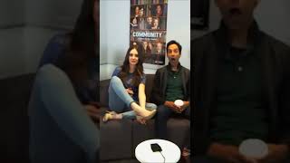 Alison Brie Shows Feet At Google Hangout