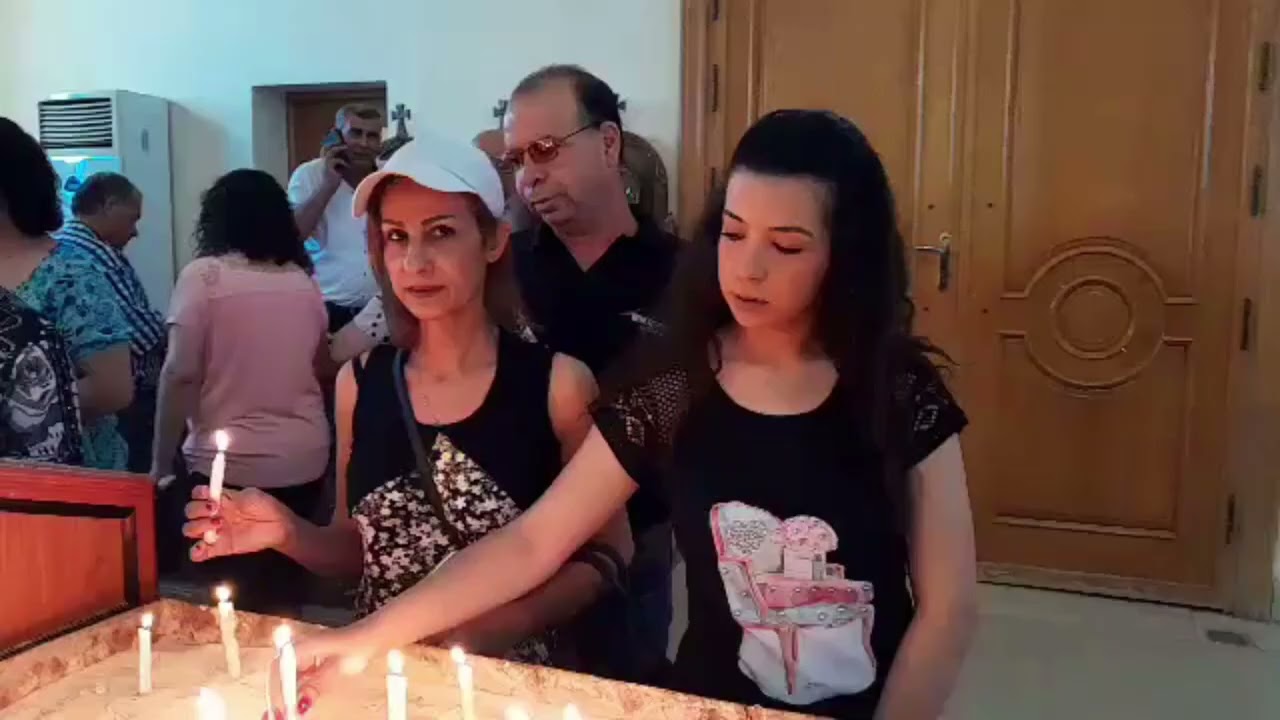 احتفالات مارالياس من كاتدرائية كفربو  - حماه -  ينعاد عالكل