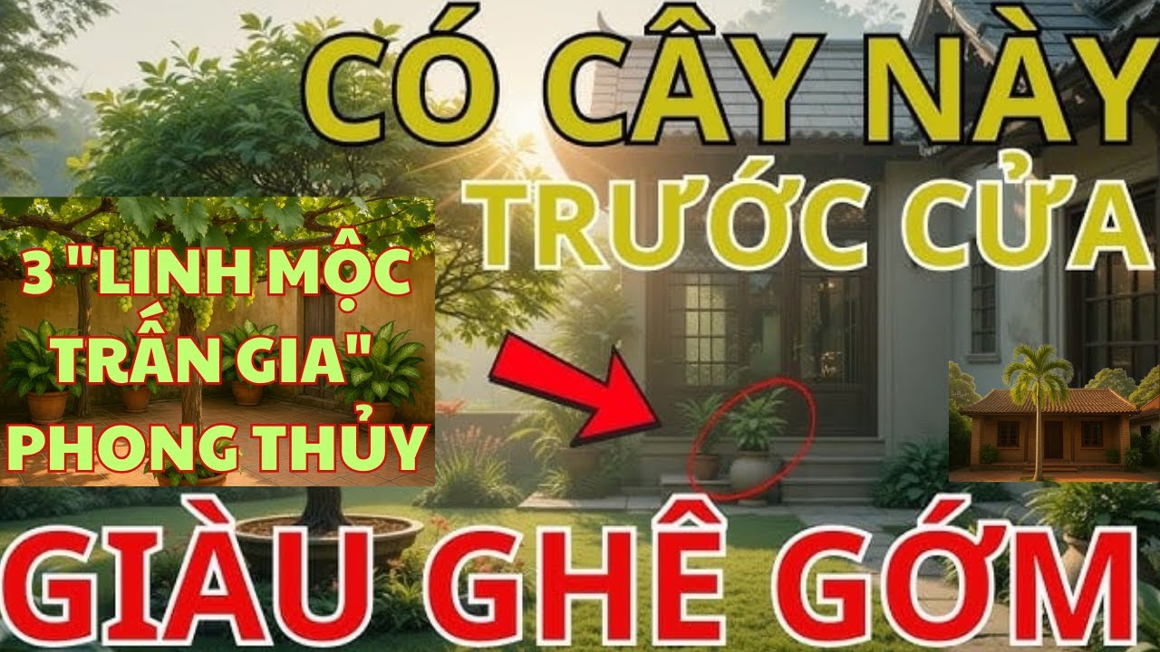 3 Cây Phong Thủy Hợp Cả 5 Mệnh, Nhà Nghèo Mấy Cũng Giàu Sang, Gia Đình Xung Khắc Mấy Cũng Hòa Thuận
