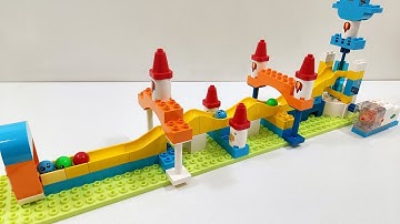 Ultimate Satisfying Marble Run Slide | LEGO Duplo & Building Blocks Adventure!