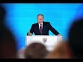 Putin delivers annual address to Russia’s Federal Assembly
