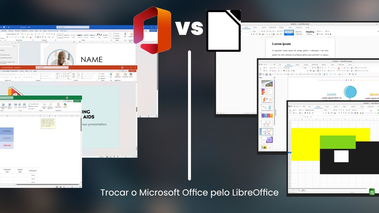 Microsoft Office pelo LibreOffice - YouTube