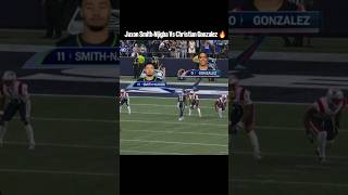 Jaxon Smith Njigba Vs Christian Gonzalez 🔥 Seahawks Vs Patriots 2026 #nfl #patriots #seahawks #jsn