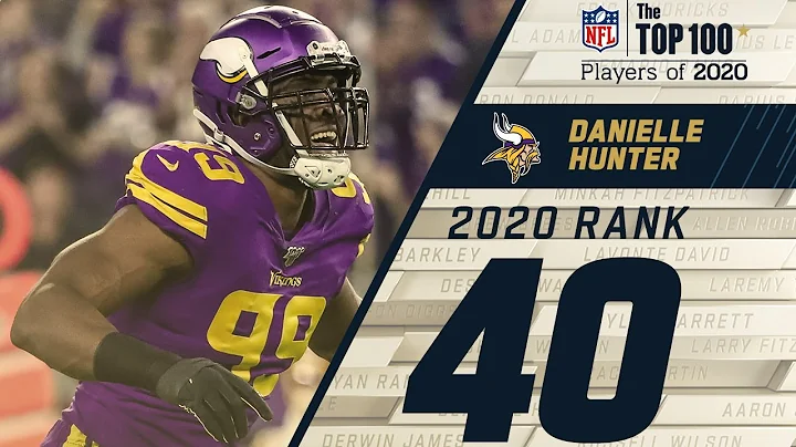 #40: Danielle Hunter (DE, Vikings) | Top 100 NFL P...