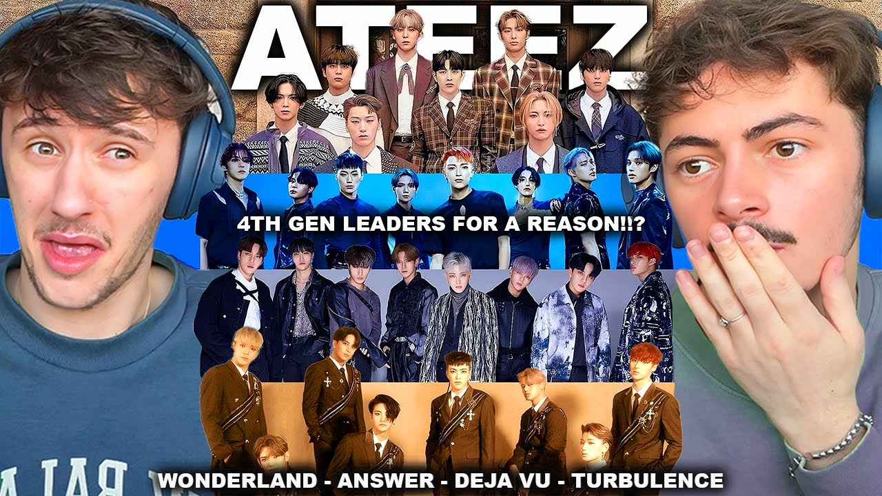 ATEEZ DEEP DIVE 2: Wonderland, Answer, Deja Vu, Turbulence (MV REACTIONS)