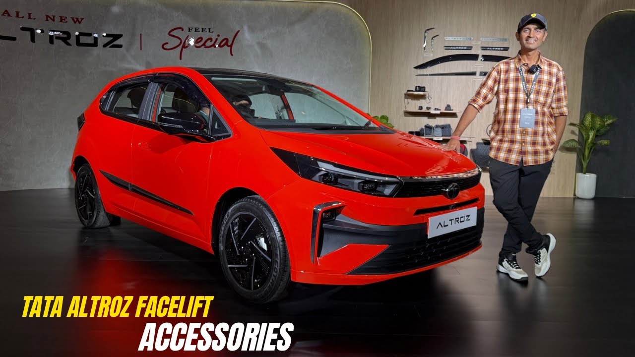 Accessories for Tata Altroz Facelift 2025 🔥 First on Youtube ✅ 2025 Tata Altroz Modified