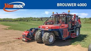 Brouwer 4000 Auto Stacker sod harvester