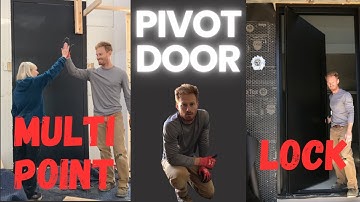 Pivot Door - Siegenia Multi-Point Locking System