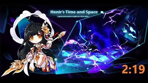 [Elsword NA] Apsara Henir Challenge (2:19)