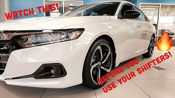 Use your Paddle SHIFTERS correctly