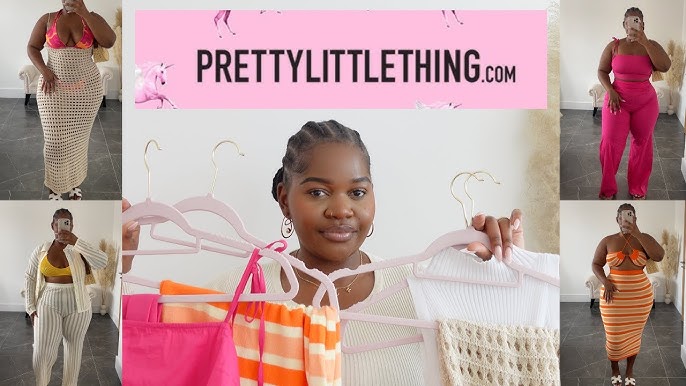 PRETTY LITTLE THING PLUS SIZE HAUL, SUMMER 2023 FASHION, PLT