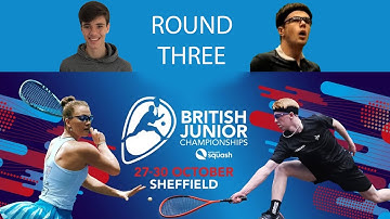 Heston Malik v George Porter - British Junior Championships 2022