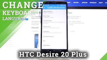 How to Adjust Keyboard Language in HTC Desire 12 Plus - Change Keyboard Language