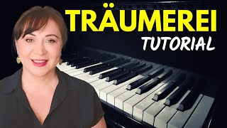 Schumann TRAUMEREI Easy Piano Tutorial | SHEET MUSIC