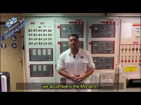 Monarch Pullmantur, Chief Engineer shutting down all systems