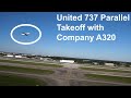 United 737 Houston Bush Intercontinental Takeoff and Climb Out