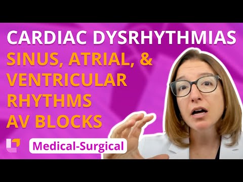 Cardiac Dysrhythmias - Medical-Surgical (Med-Surg) - Cardiovascular System - @Level Up RN
