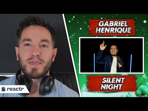 Silent Night - Gabriel Henrique (Christmas Special) | Christian Reacts