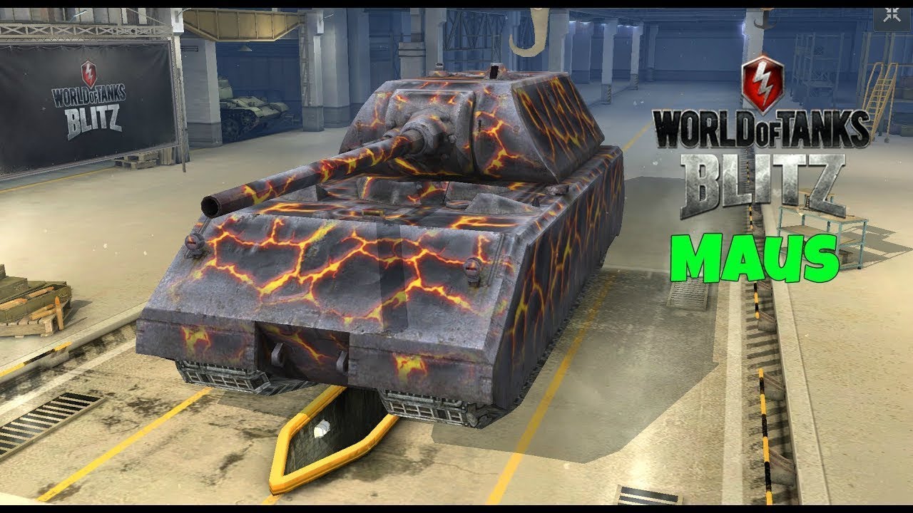 Maus World Of Tanks Blitz Youtube