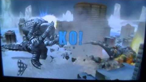 Godzilla Unleashed-Orga vs Obsidius