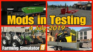Fs19 Mods In Testing List 4 July Fs19 Mods Farming Simulator