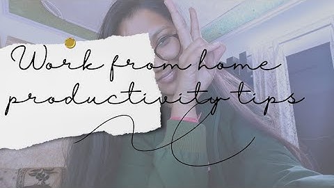 How to Stay 10X More Productive While Working from Home| Best Remote Work Tips & Tricks! #rctechlife