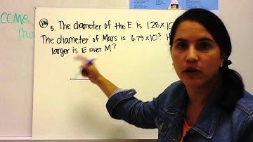 Comparing Scientific Notation
