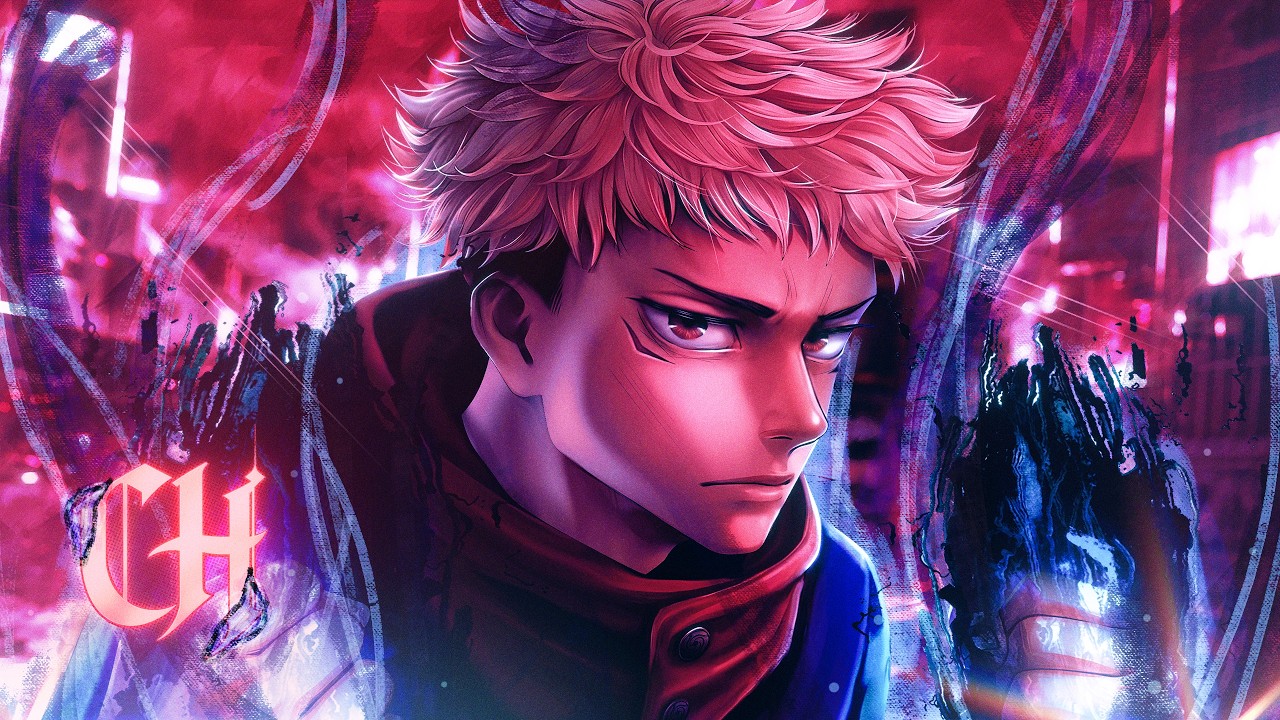 Capa de Amaldiçoado | Yuji Itadori (Jujutsu Kaisen) Chard