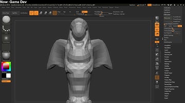 ZBrush to Unity 2: Basic Retopo and Export