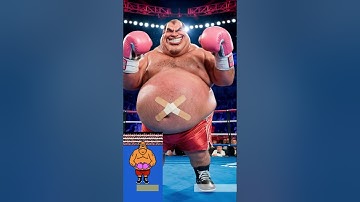 Punch-Out! Classic Nintendo Game Characters Reimagined as Realistic AI Art #punchout #retrogaming