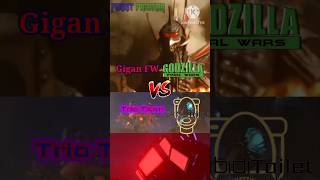 Gigan FW vs Trio Titan and Monster X vs Duo Evil #skibiditoilet #godzillafinalwars