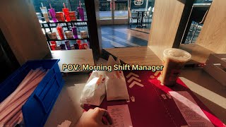 POV: A Dunkin Shift Manager In The Morning