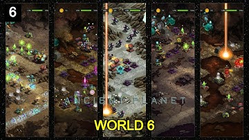 Ancient Planet /  World 6 - All Levels / Gameplay Walkthrough
