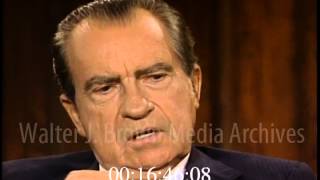 Frank Gannon's interview with Richard Nixon, May 27, 1983, part 4