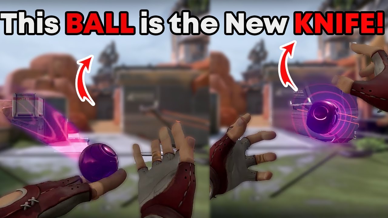 This ball is New Valorant Knife *CHRONOVOID*. YouTube