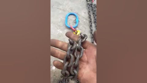 ĐÓNG BỘ XÍCH CẨU 2.5T, XÍCH 6.3LY GẮN MÓC CẨU XOAY PALANG. LH: 0968.533.375 | CÁP THÉP TÂY Á