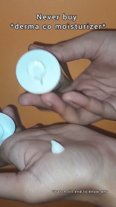never buy *derma co moisturizer*..watch till end #moisturizer #review #dermaco #skincare #shortsfeed