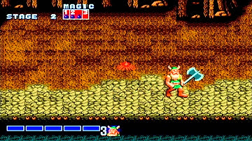 Golden axe- Beginner mode- Sonics ultimate Genesis collection- 360