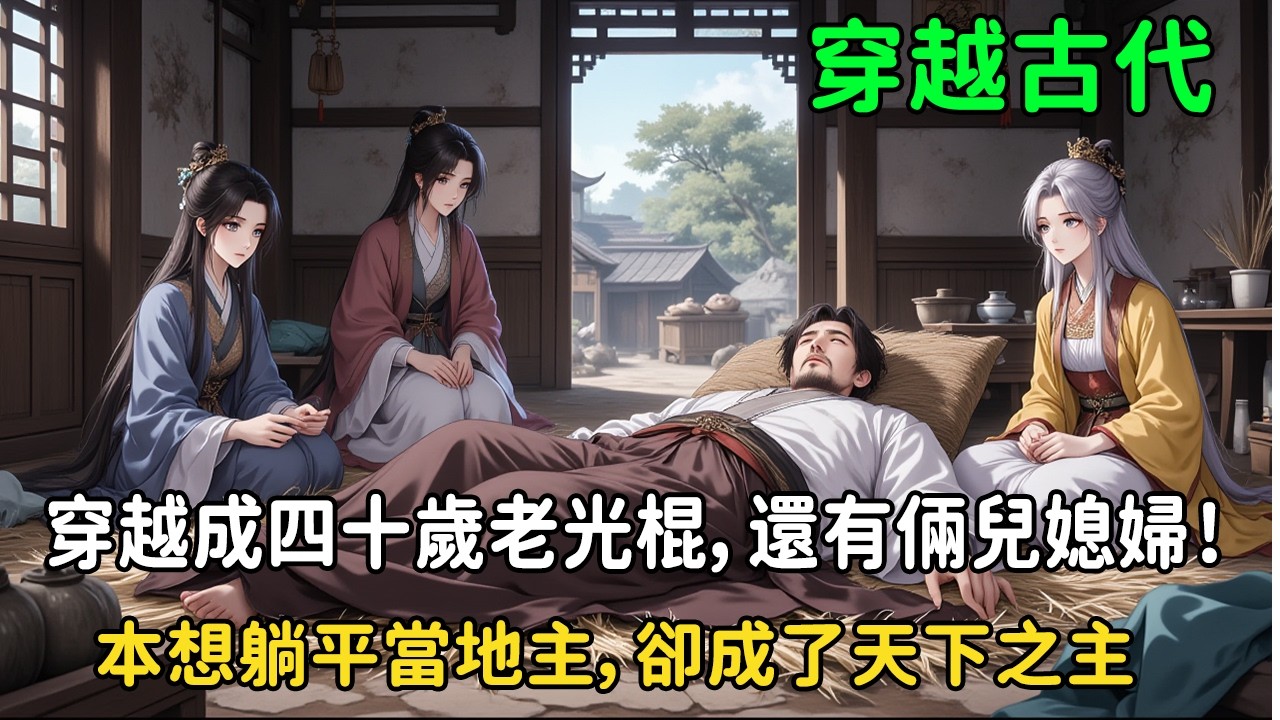 《穿越成四十歲老光棍，還有倆兒媳婦！本想躺平當地主，卻成了天下之主》養子戰死，災年連連，親人算計，鄰居欺負……幸好他有個萬能交易商城#小说 #小说推文 #小说解说 #穿越 #動漫 #重生 #搞笑