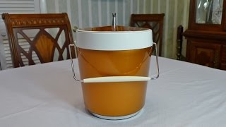 Buffing out vintage acrylic (Ice bucket restoration)