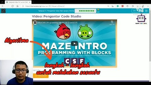 Kelas Dot Coding (Junior B) -  Belajar Algoritma dengan Si Red (Part #1)