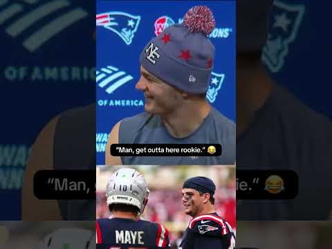 Will Campbell and Drake Maye are hilarious 🤣