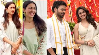 Sangeet Movie Opening Video | Niharika Konidela, Nikhil Vijayendra Simha, Teju Ashwini