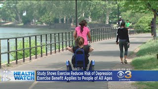Study Shows Exercise Reduces Risk Of Depression