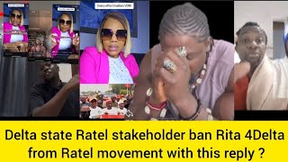 See how Delta State Ratel Stakeholder (Respond) bans Rita 4Delta due to her h8tred for Verydarkman