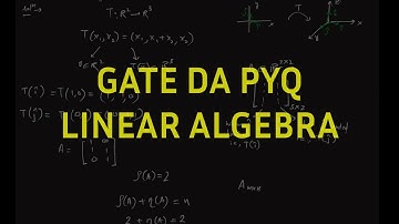 1.25 GATE DA PYQ Linear Algebra | AIR 46 GATE24 DA